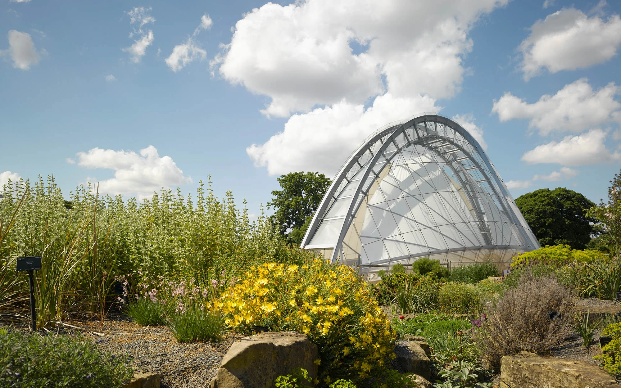 Exterior of Alpine House at Kew Gardens